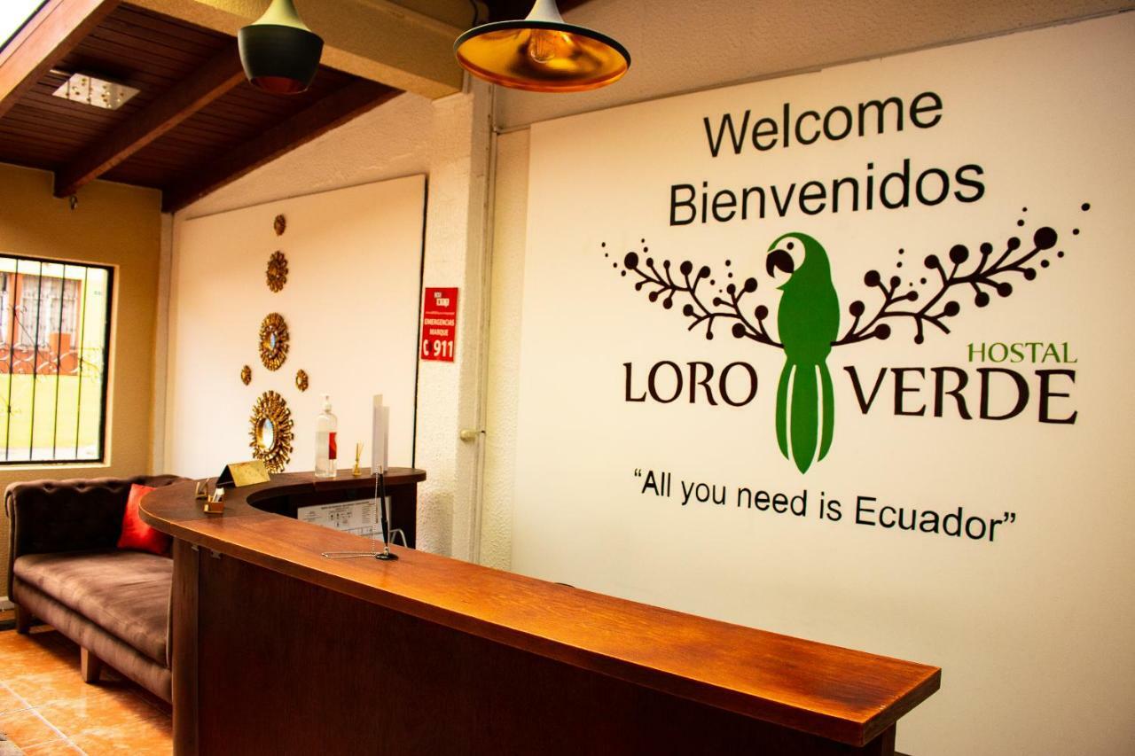Hostal Loro Verde Quito Exterior foto